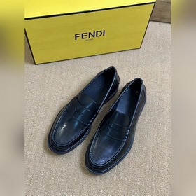 Мужские кожаные туфли Fendi Premium дл