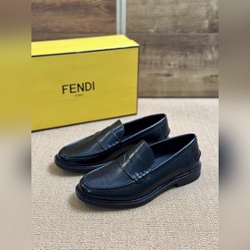 Мужские кожаные туфли Fendi Premium дл