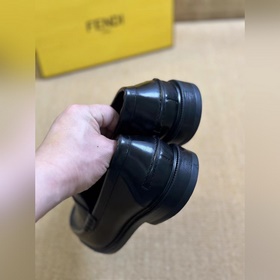 Мужские кожаные туфли Fendi Premium дл