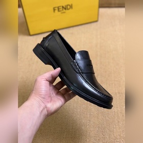 Мужские кожаные туфли Fendi Premium дл