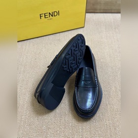 Мужские кожаные туфли Fendi Premium дл