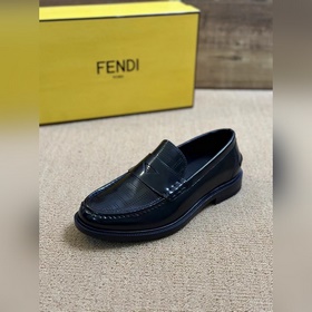 Мужские кожаные туфли Fendi Premium дл