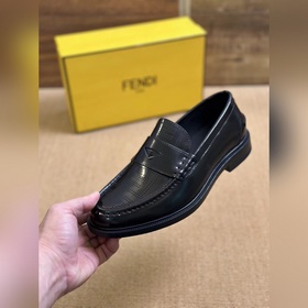Мужские кожаные туфли Fendi Premium дл