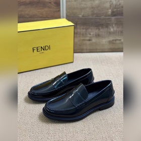Мужские кожаные туфли Fendi Premium дл