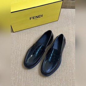 Мужские кожаные туфли Fendi Premium дл