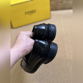 Мужские кожаные туфли Fendi Premium дл