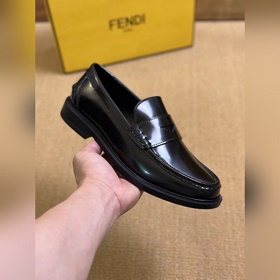 Мужские кожаные туфли Fendi Premium дл