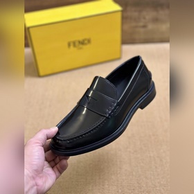 Мужские кожаные туфли Fendi Premium дл