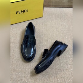 Мужские кожаные туфли Fendi Premium дл