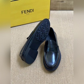 Мужские кожаные туфли Fendi Premium дл