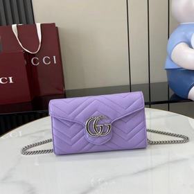 Этот кошелек GG Marmont с цепочкой-рем