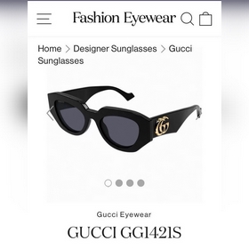 МОДЕЛЬ GUCCI： GG1421S РАЗМЕР： ширина л