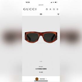 GUCCI Весна/Лето 2025 Модель： GG1917