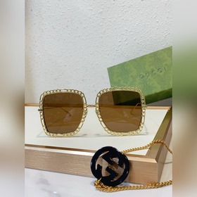 Модель Gucci： GG1033S Металлические оч