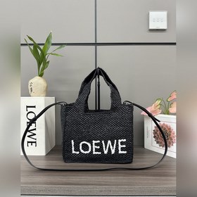 LOEWE Новая небольшая сумка Raffia Fon