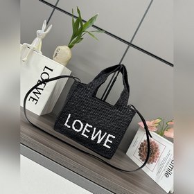 LOEWE Новая небольшая сумка Raffia Fon