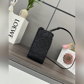 LOEWE Новая небольшая сумка Raffia Fon
