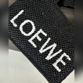 LOEWE Новая небольшая сумка Raffia Fon