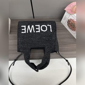 LOEWE Новая небольшая сумка Raffia Fon