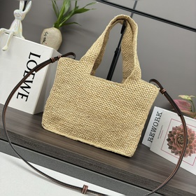 LOEWE Новая небольшая сумка Raffia Fon