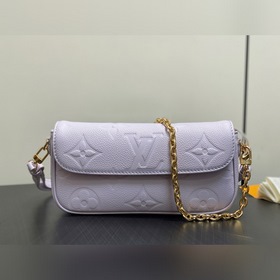 M25714 Purple M82210 Кожаная сумка на