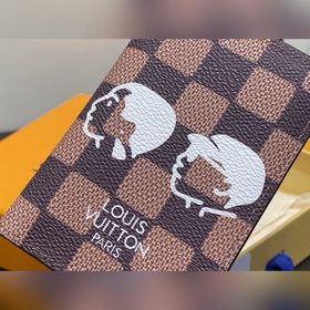 N40776 Coffee Grid Lv x Nigo Collabora