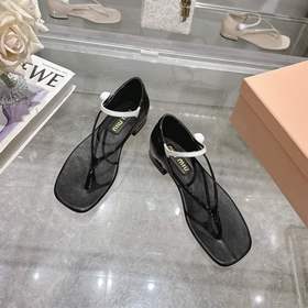 2026MiuMiu. Новые сандалии Mary Jane н