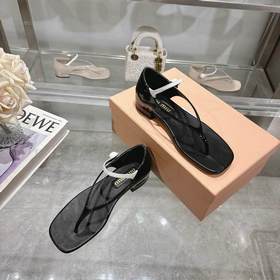 2026MiuMiu. Новые сандалии Mary Jane н