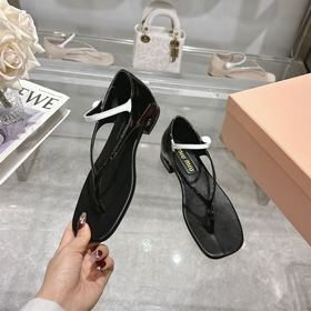 2026MiuMiu. Новые сандалии Mary Jane н