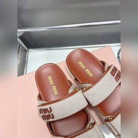 Miu Весна/Лето Новые плоские сандалииз