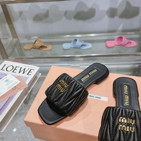 miumiu2026ss Весна/Лето Новые плоские 