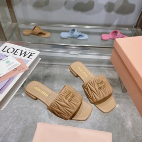 miumiu2026ss Весна/Лето Новые плоские 