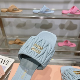 miumiu2026ss Весна/Лето Новые плоские 
