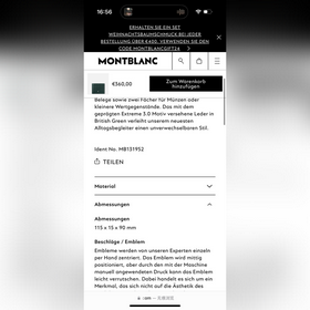 Кошелек Montblanc New Style 3.0 Series