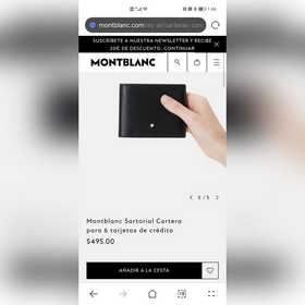 Совершенно новый кошелек Montblanc Bou