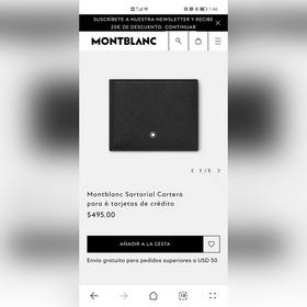 Совершенно новый кошелек Montblanc Bou