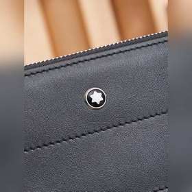 Мужской кожаный клатч Montblanc Meiste