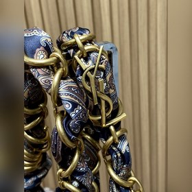 Новая тканая сумка YSL Silk Canopy с п