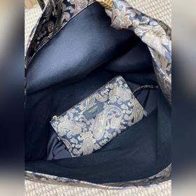 Новая тканая сумка YSL Silk Canopy с п