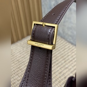 Кофейно-коричневая сумка YSL Saint Lau