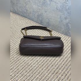 Бургундийская сумка YSL Saint Laurent 