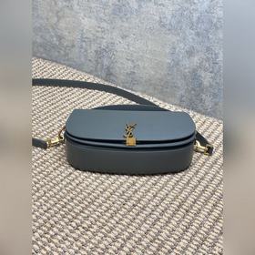 Серая сумка YSL 2026 New Voltair Box L