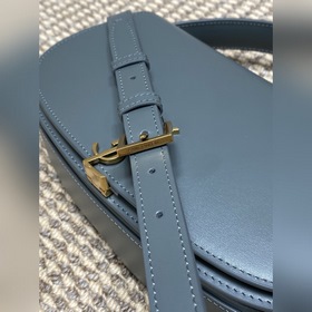 Серая сумка YSL 2026 New Voltair Box L