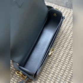 Серая сумка YSL 2026 New Voltair Box L