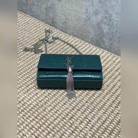 Зеленая сумка YSL Saint Laurent Boutiq
