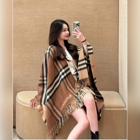 Аутентичная накидка-шаль Burberry посл
