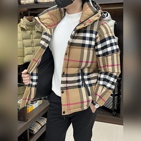 Флагманская пуховая куртка Burberry Н