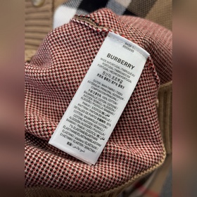 Вязаный кардиган BURBERRY Tartan ---