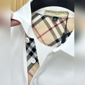 Burberry. Мужская рубашка-поло с длинн