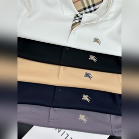 Burberry. Мужская рубашка-поло с длинн